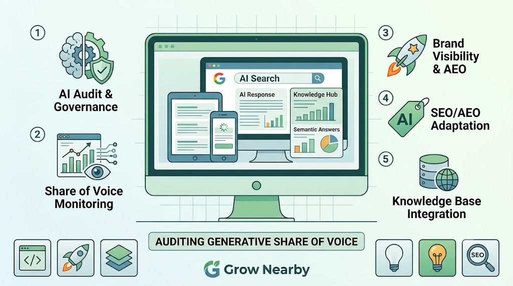 5 AI Search Monitoring Platforms for Auditing Generative Share of Voice