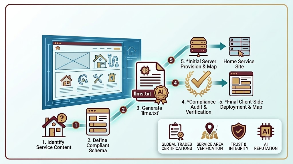 Guide to Deploying llms.txt on Home Service Sites
